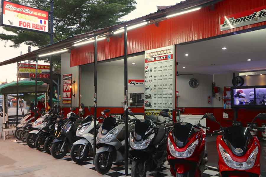 a wide range of high quality motorbikes to rent